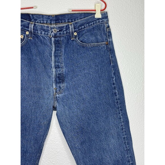 Vintage Levis 501XX Jeans Mens 33x29 Blue USA 90’s Distressed #552 *See Pics* - Picture 3 of 16